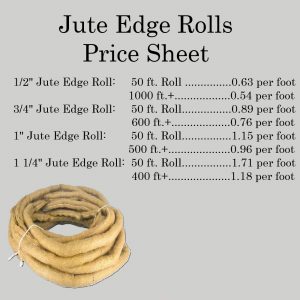 JUTE EDGE ROLL